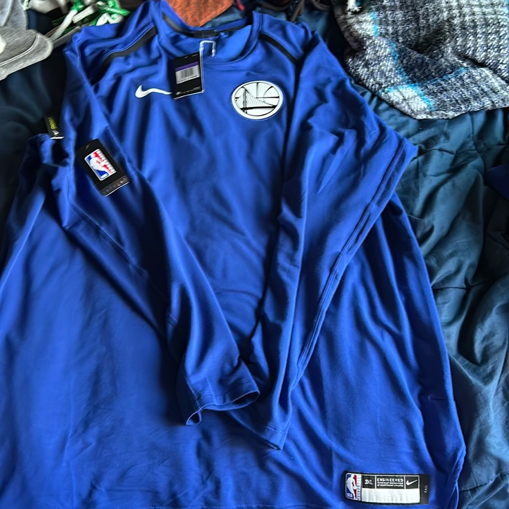 Nike warm up jersey